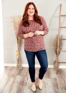 Delightful Ways Top - Burgundy - FINAL SALE CLEARANCE