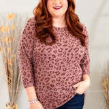 Delightful Ways Top - Burgundy* LAST ONES FINAL SALE *