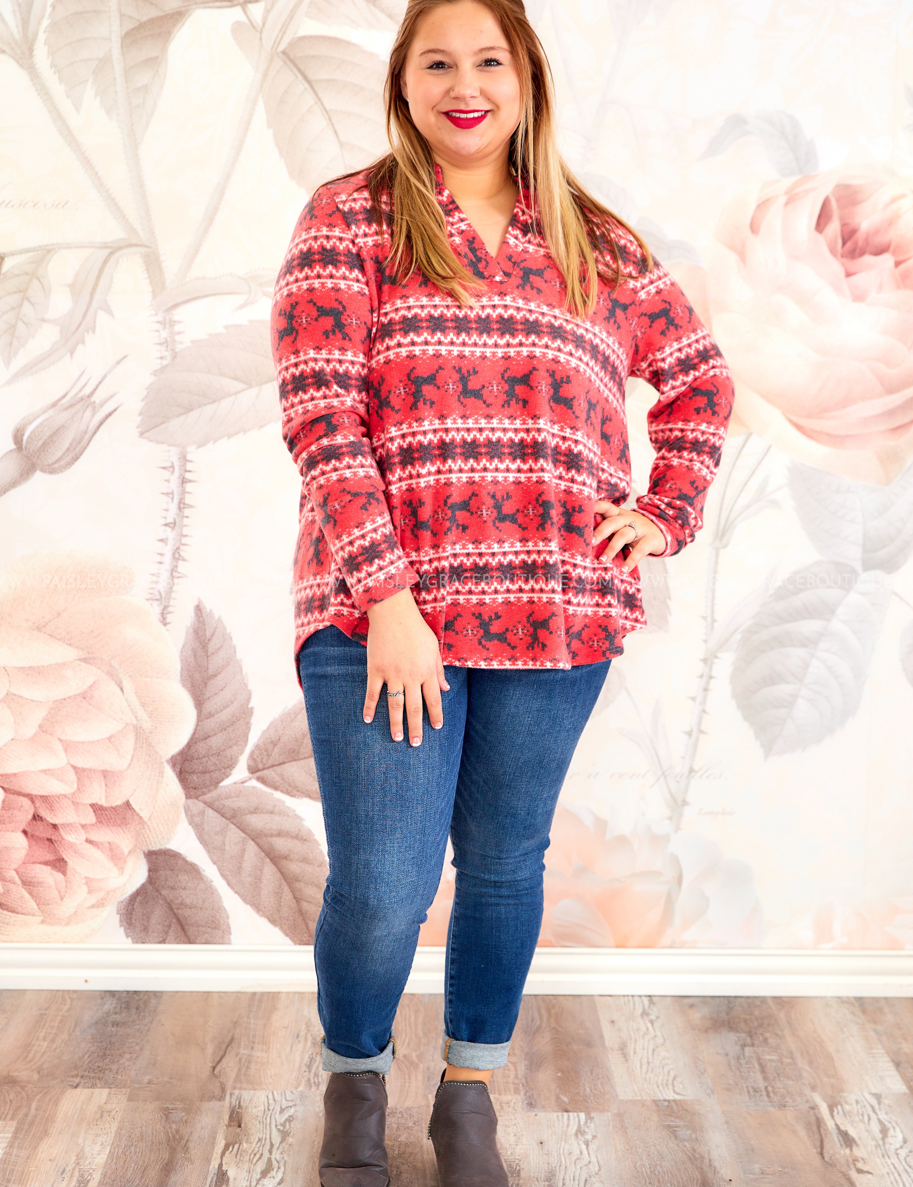 Away To The Alps Top* LAST ONES FINAL SALE *