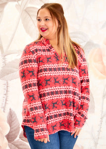 Away To The Alps Top - FINAL SALE CLEARANCE