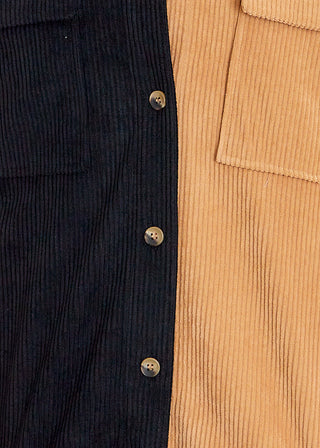 Streets of New York Shacket - Mocha/Black - LAST ONES FINAL SALE