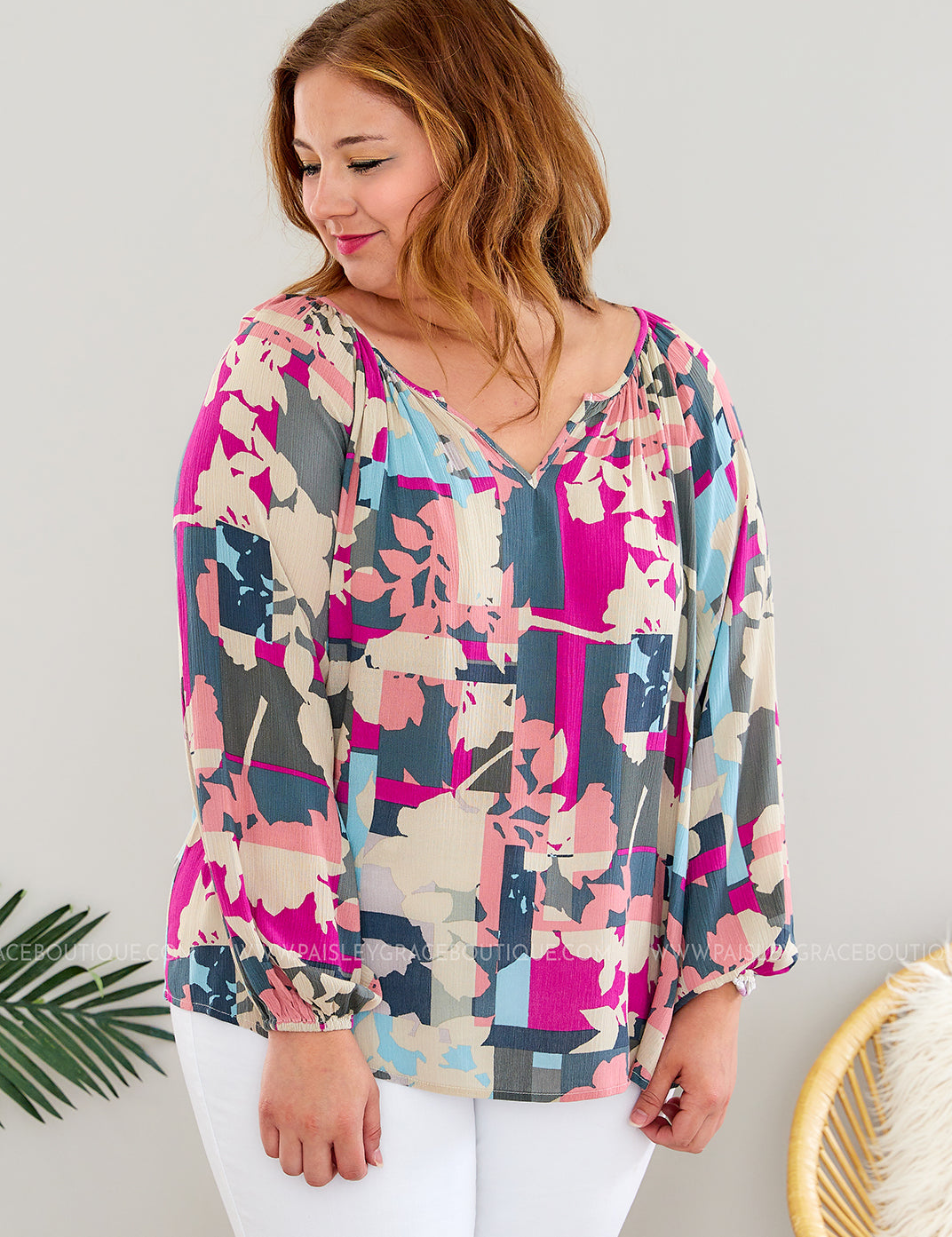 Such A Beautiful View Top - LAST ONES FINAL SALE