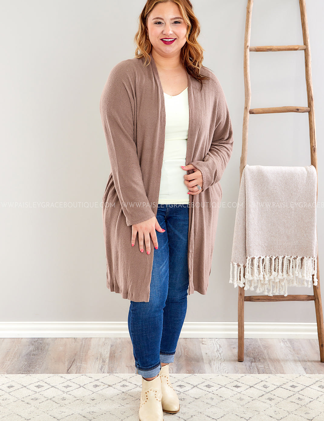 Giving Me Your Weekends Cardigan - Mocha - LAST ONES FINAL SALE