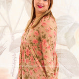 Saraphine Top - Taupe - LAST ONES FINAL SALE