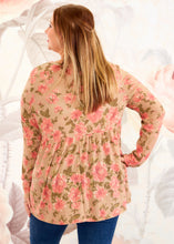 Load image into Gallery viewer, Saraphine Top - Taupe - FINAL SALE CLEARANCE
