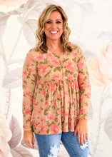 Load image into Gallery viewer, Saraphine Top - Taupe - FINAL SALE CLEARANCE
