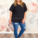 Nessa Top - Black* FINAL SALE *