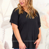 Nessa Top - Black* FINAL SALE *