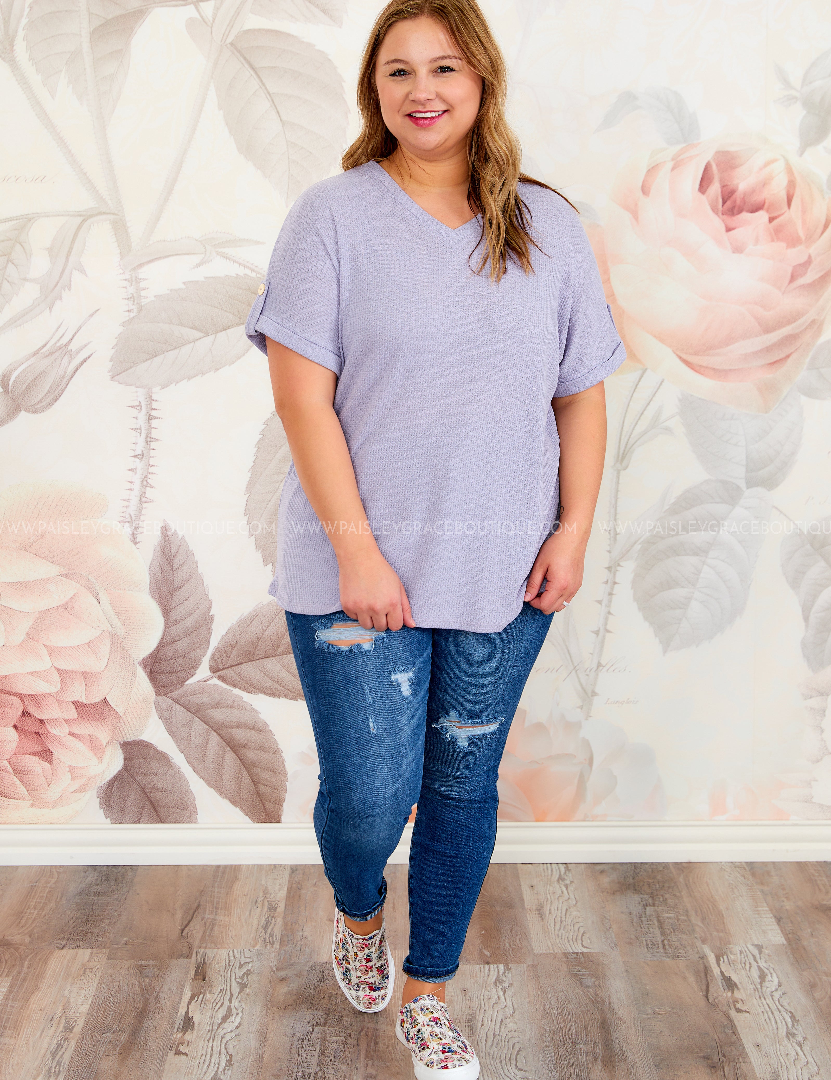 Lucie Top - Lilac* LAST ONES FINAL SALE *