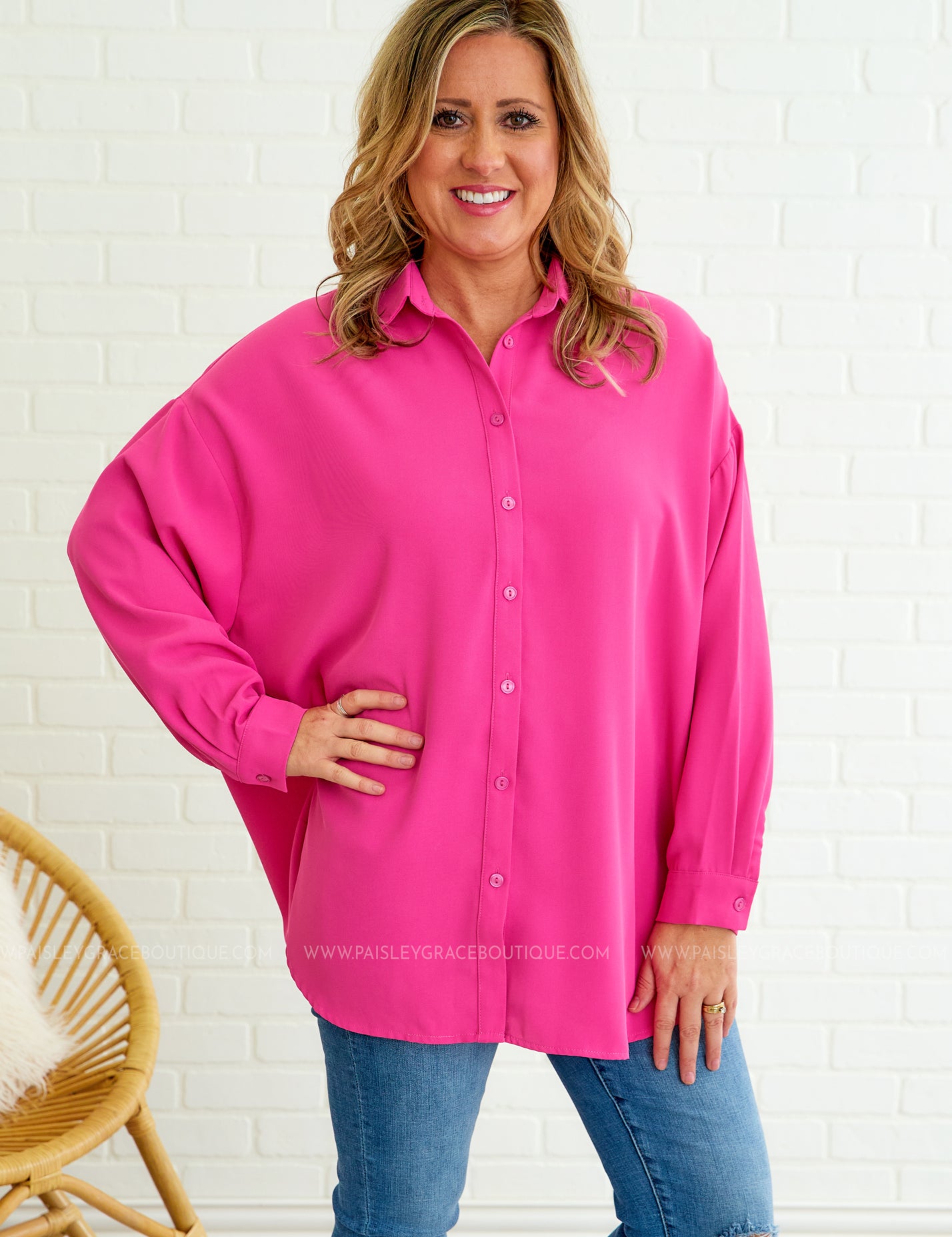 Love Made to Last Top/Shacket - LAST ONES FINAL SALE