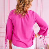 Pretty Precise Top - Magenta - LAST ONES FINAL SALE