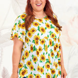 Sunflower Gazing Top* FINAL SALE *