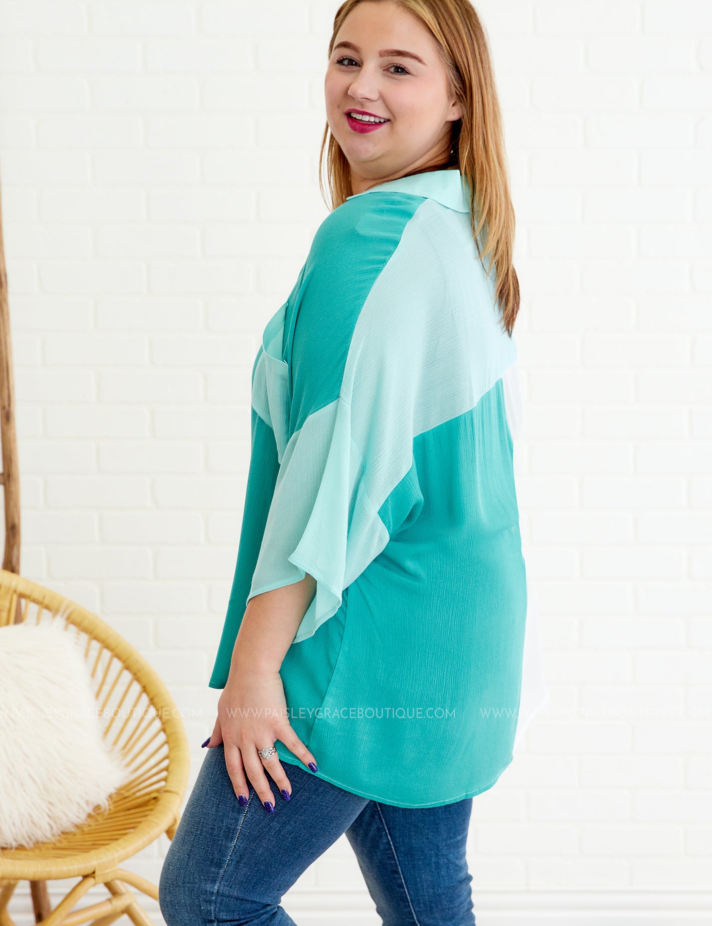 Where We Started Top - Mint - LAST ONES FINAL SALE