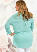 Load image into Gallery viewer, Close Call Top - Mint - FINAL SALE CLEARANCE
