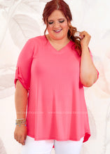 Load image into Gallery viewer, Skyla Top - Pink  - FINAL SALE CLEARANCE
