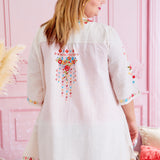 Chrisley Embroidered Kimono - LAST ONES FINAL SALE