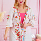 Chrisley Embroidered Kimono - LAST ONES FINAL SALE