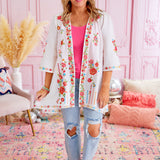 Chrisley Embroidered Kimono - LAST ONES FINAL SALE
