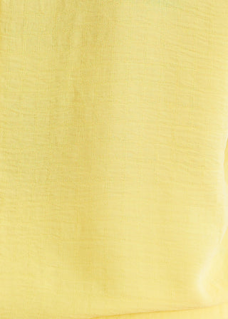 Just Like Spring Top - Yellow - FINAL SALE