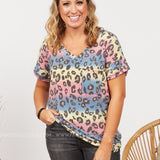 Basic Needs Tee- PASTEL OMBRE - LAST ONES FINAL SALE
