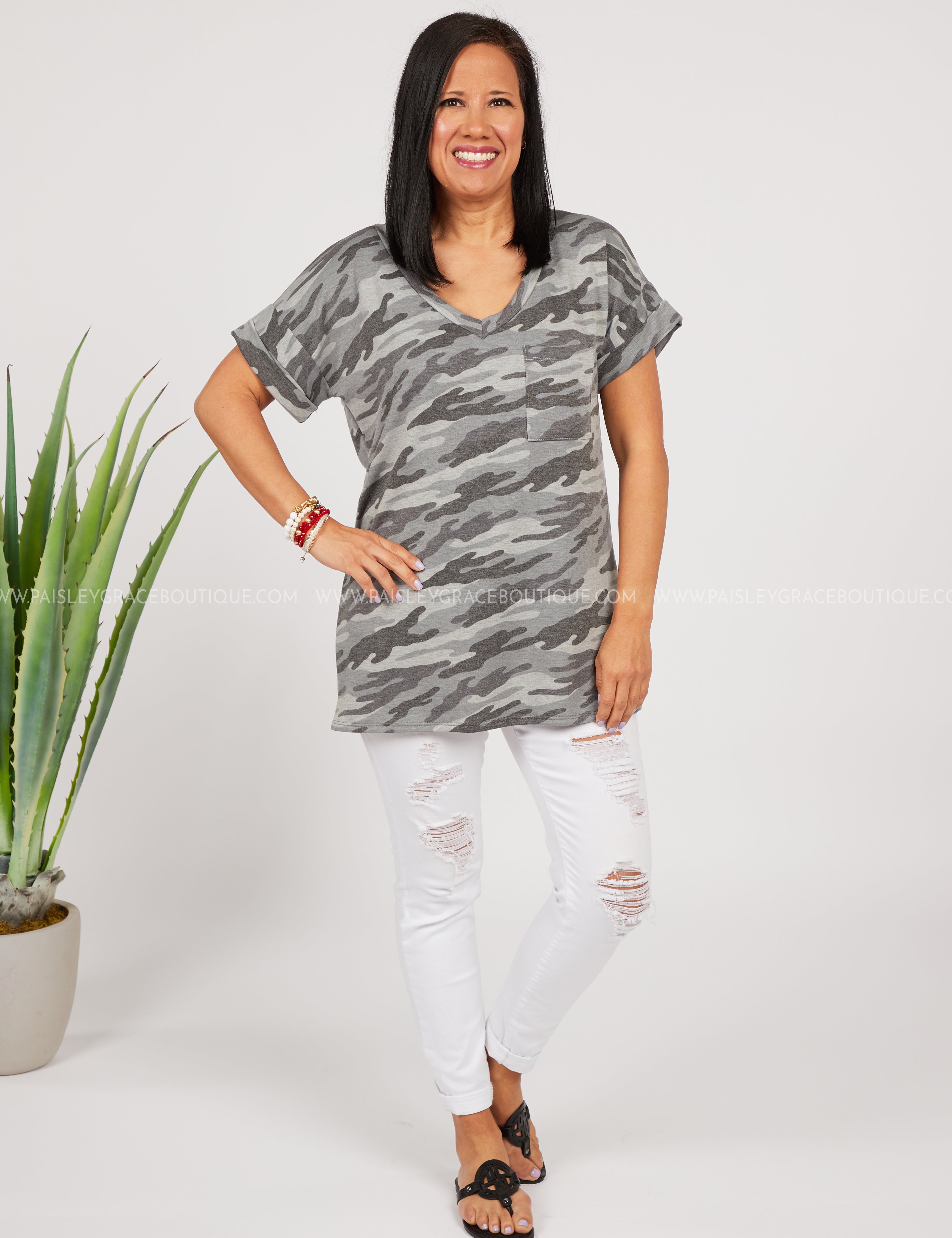 Basic Needs Tee-CAMO - LAST ONES FINAL SALE
