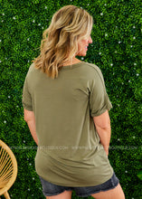 Load image into Gallery viewer, Basic Needs Tee - OLIVE - LAST ONES FINAL SALE
