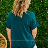 Basic Needs Tee - HUNTER - LAST ONES FINAL SALE