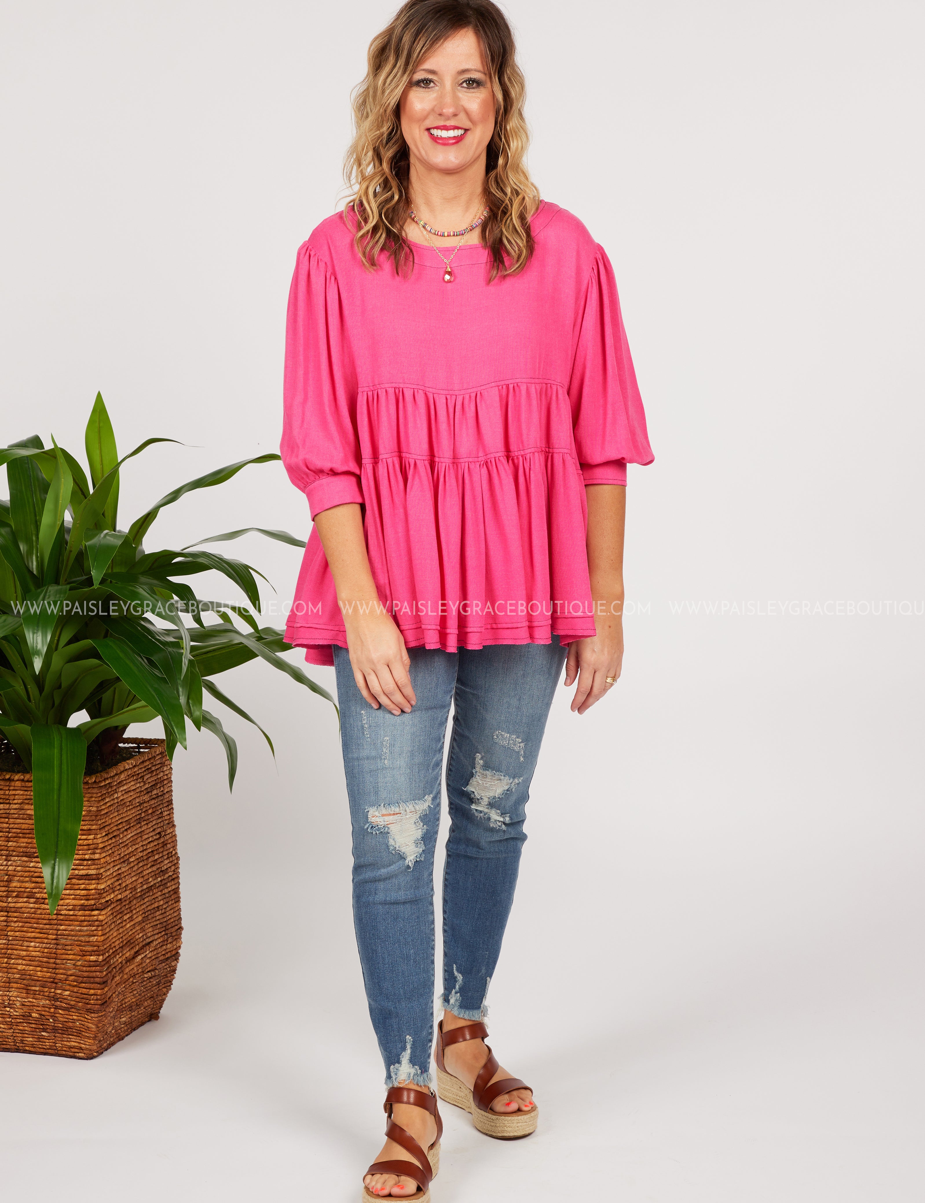 Live Fashionably Top - LAST ONES FINAL SALE