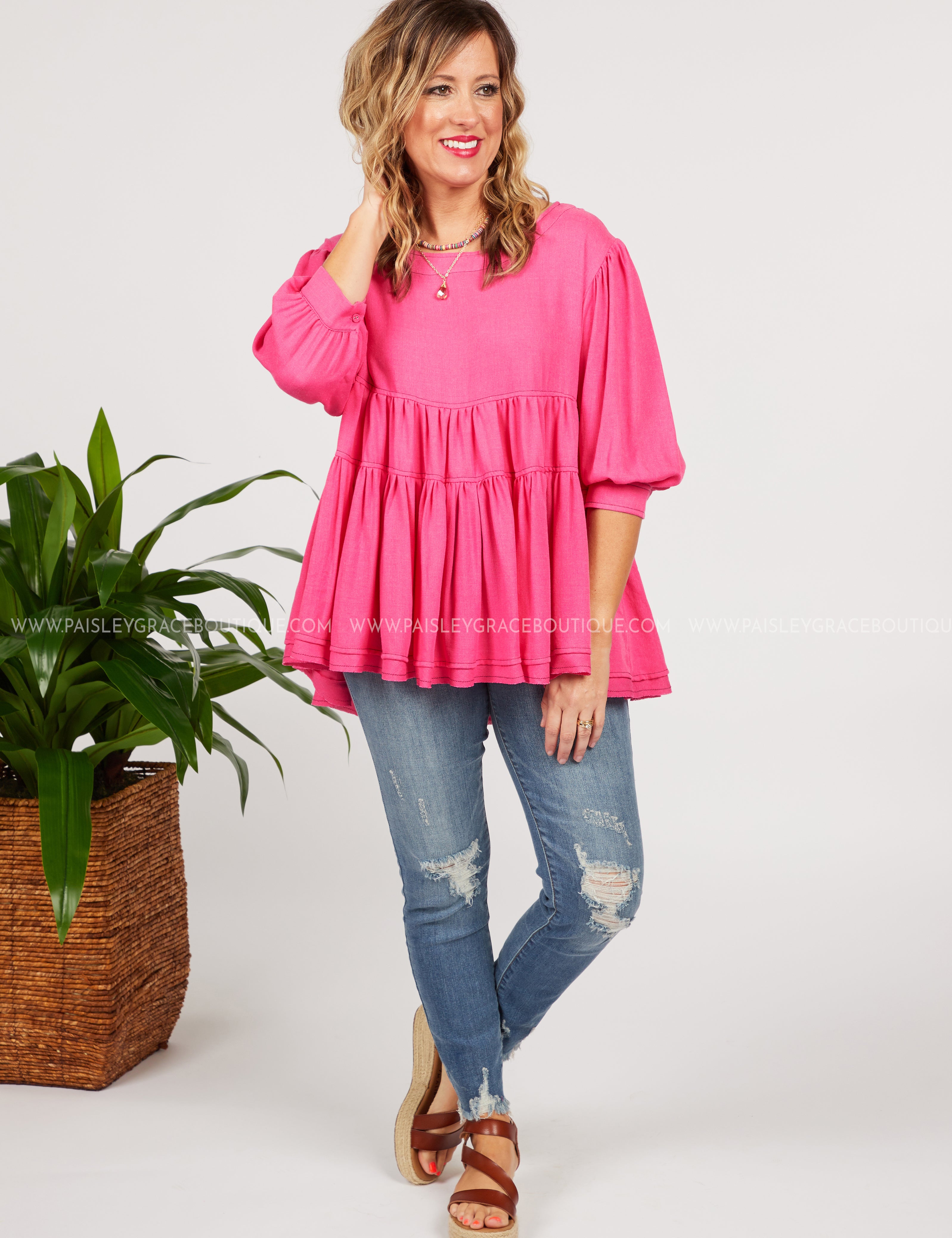 Live Fashionably Top - LAST ONES FINAL SALE