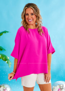 Dakota Top - Magenta