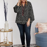 Free Fall Top-BLACK* LAST ONES FINAL SALE *