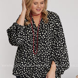 Free Fall Top-BLACK* LAST ONES FINAL SALE *