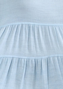 Tiers of Joy Top - Baby Blue - FINAL SALE CLEARANCE