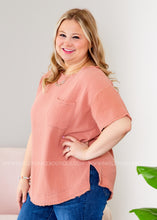 Load image into Gallery viewer, Natural Ambition Top - Dusty Rose - FINAL SALE
