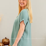 Carter Top - SAGE - LAST ONES FINAL SALE