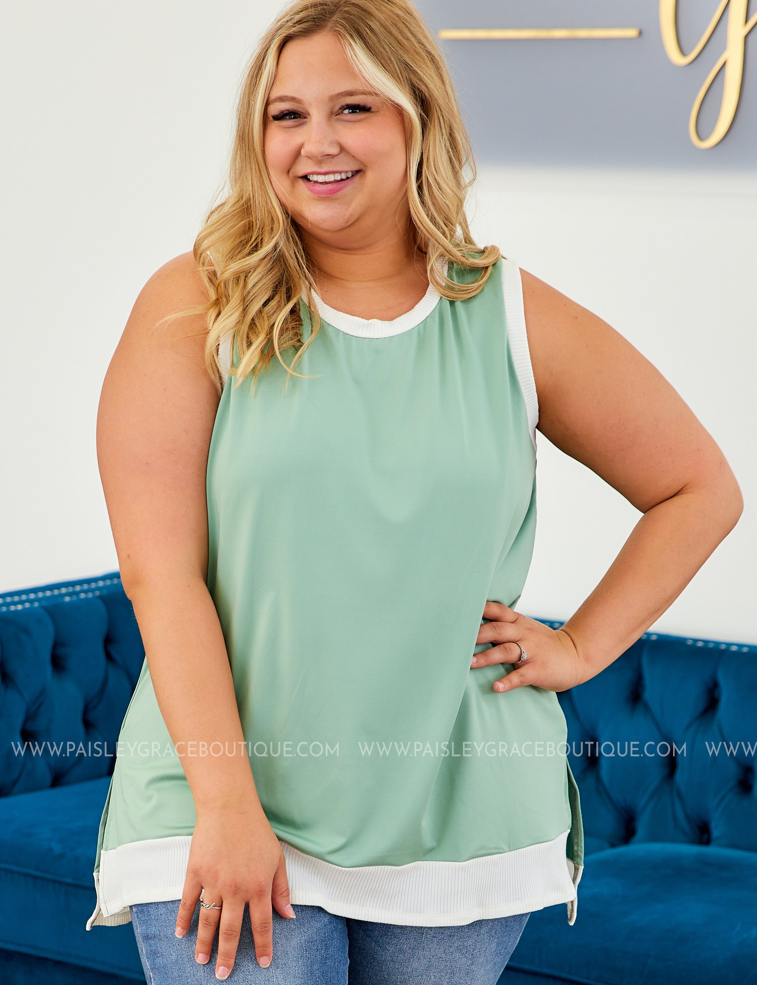 Sleeveless Solid Knit Tank - 2 Colors* LAST ONES FINAL SALE *