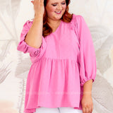 Tricia Top - Pink - LAST ONES FINAL SALE