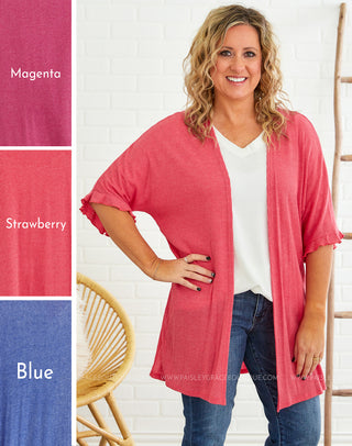 Katalina Cardigan - 3 COLORS - WAREHOUSE SALE - FINAL SALE