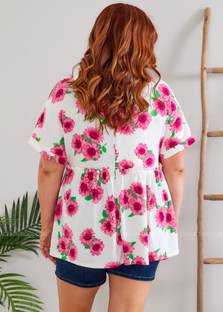 Make Some Blooms Top - LAST ONE FINAL SALE