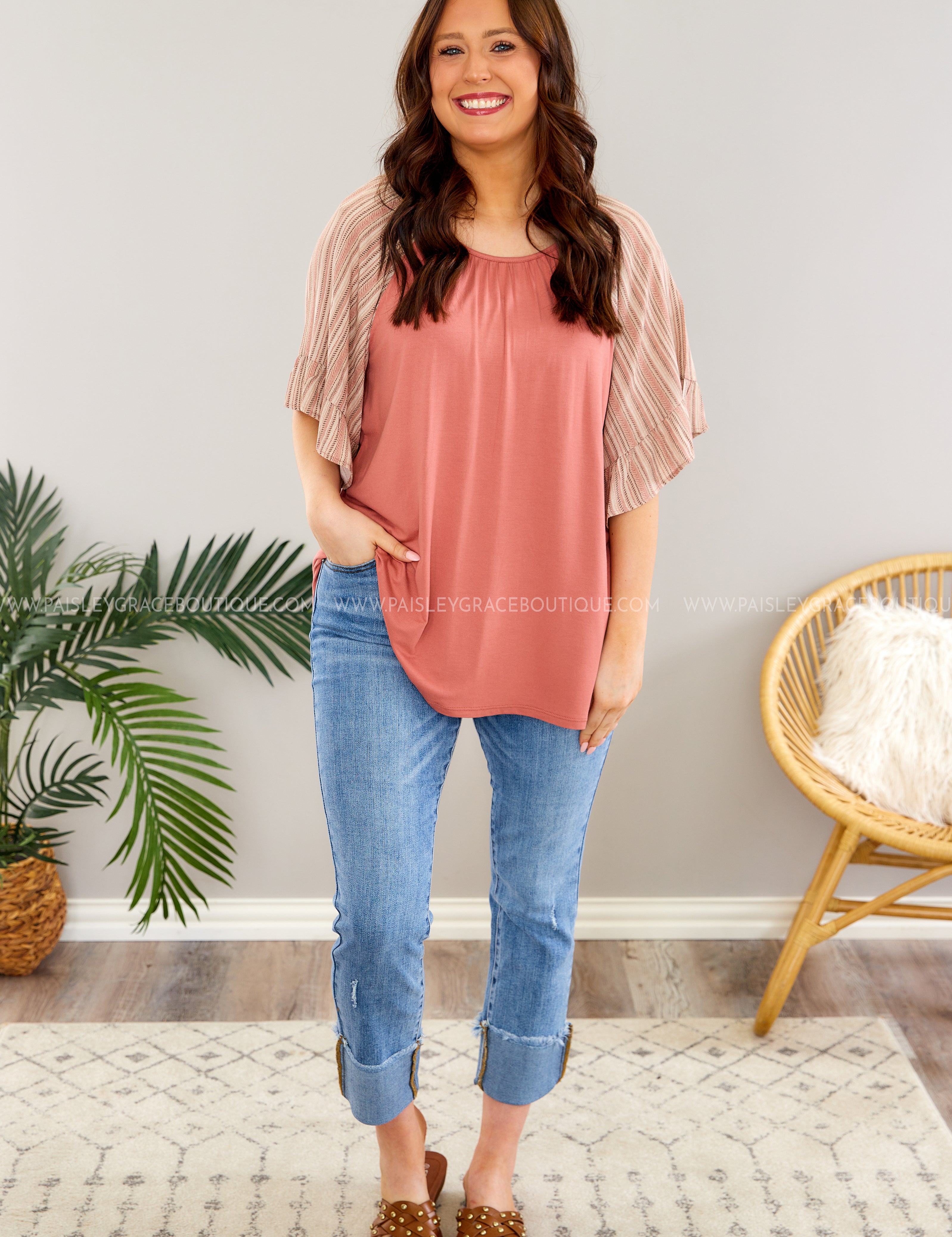 Way with Words Top* LAST ONES FINAL SALE *