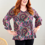 Strawberry Wine Top - LAST ONES FINAL SALE