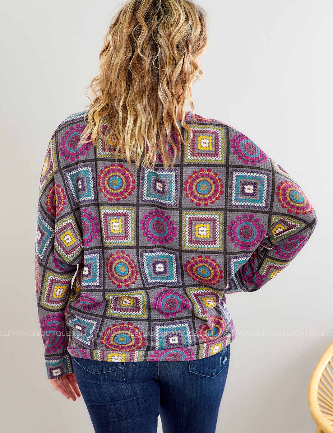 No Good Reason Top - Grey - LAST ONES FINAL SALE