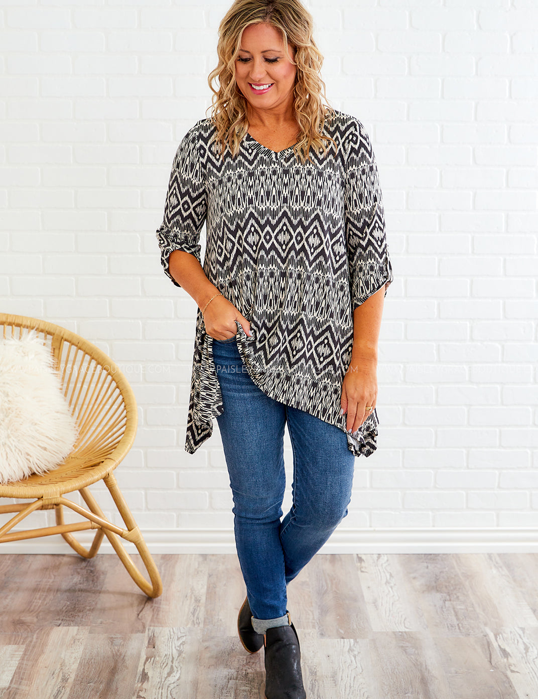 Take It From Here Tunic - LAST ONES FINAL SALE