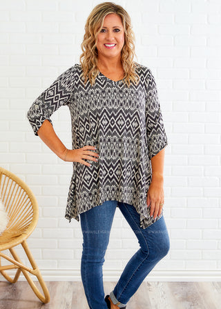 Take It From Here Tunic - FINAL SALE