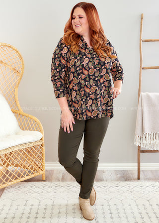 Perfectly Paisley Top - FINAL SALE