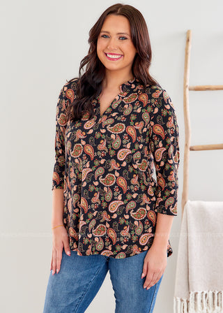 Perfectly Paisley Top - FINAL SALE