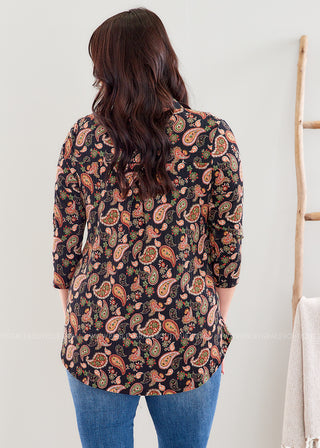 Perfectly Paisley Top - FINAL SALE