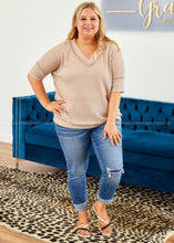 Load image into Gallery viewer, Waffle Knit Top - 2 Colors - FINAL SALE CLEARANCE
