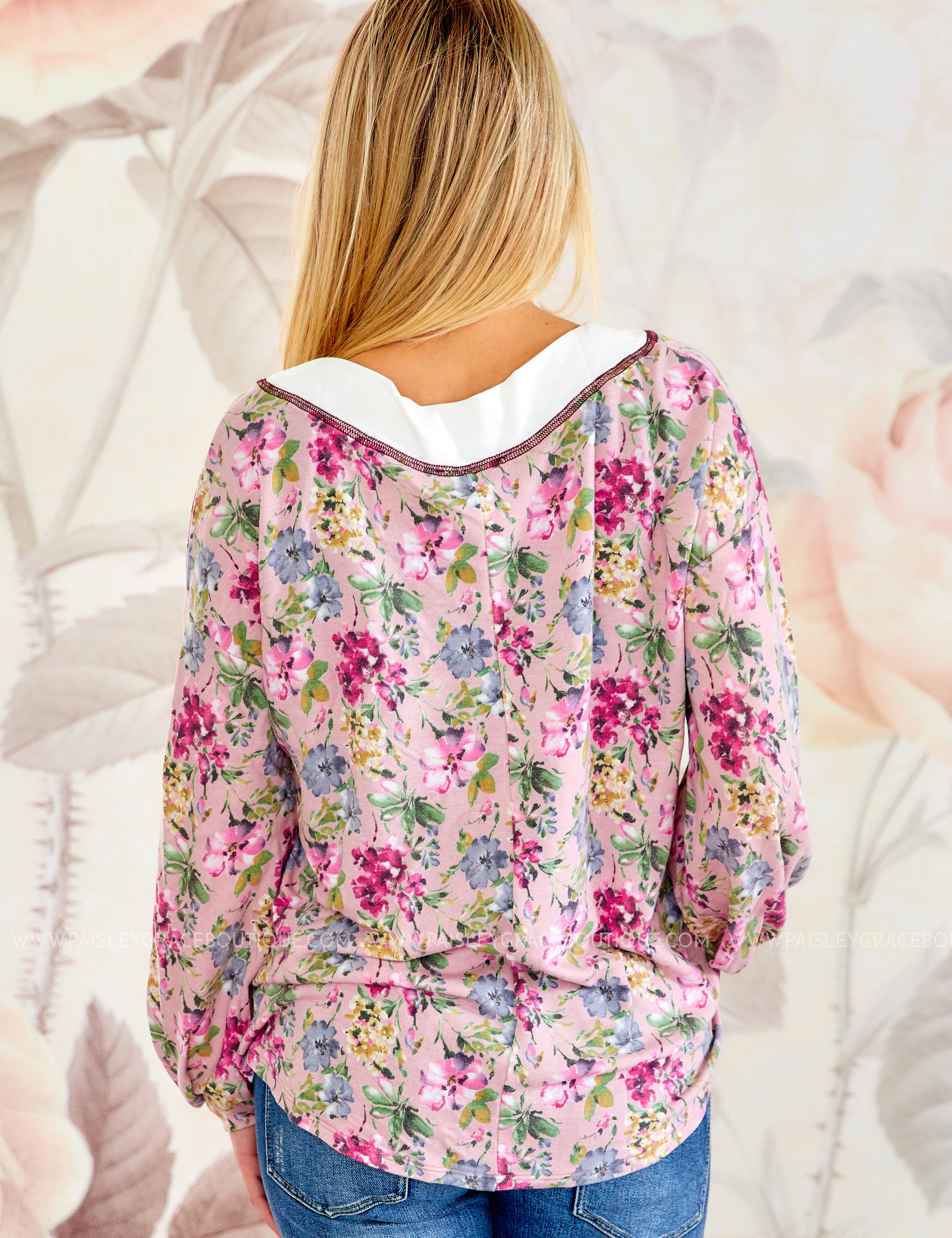 Garden Bliss Top* LAST ONES FINAL SALE *