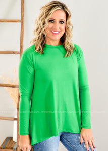 Bold Adventures Top - Green - FINAL SALE CLEARANCE